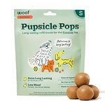 Woof Woof Pupsicle Refills - Beef Peanut Butter Pops Small 6oz 10pk