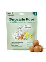 Woof Woof Pupsicle Refills - Beef Peanut Butter Pops Small 6oz 10pk