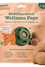 Woof Woof Pupsicle Refills - All-in-1 Multifunctional Wellness Pops - Large 8 oz
