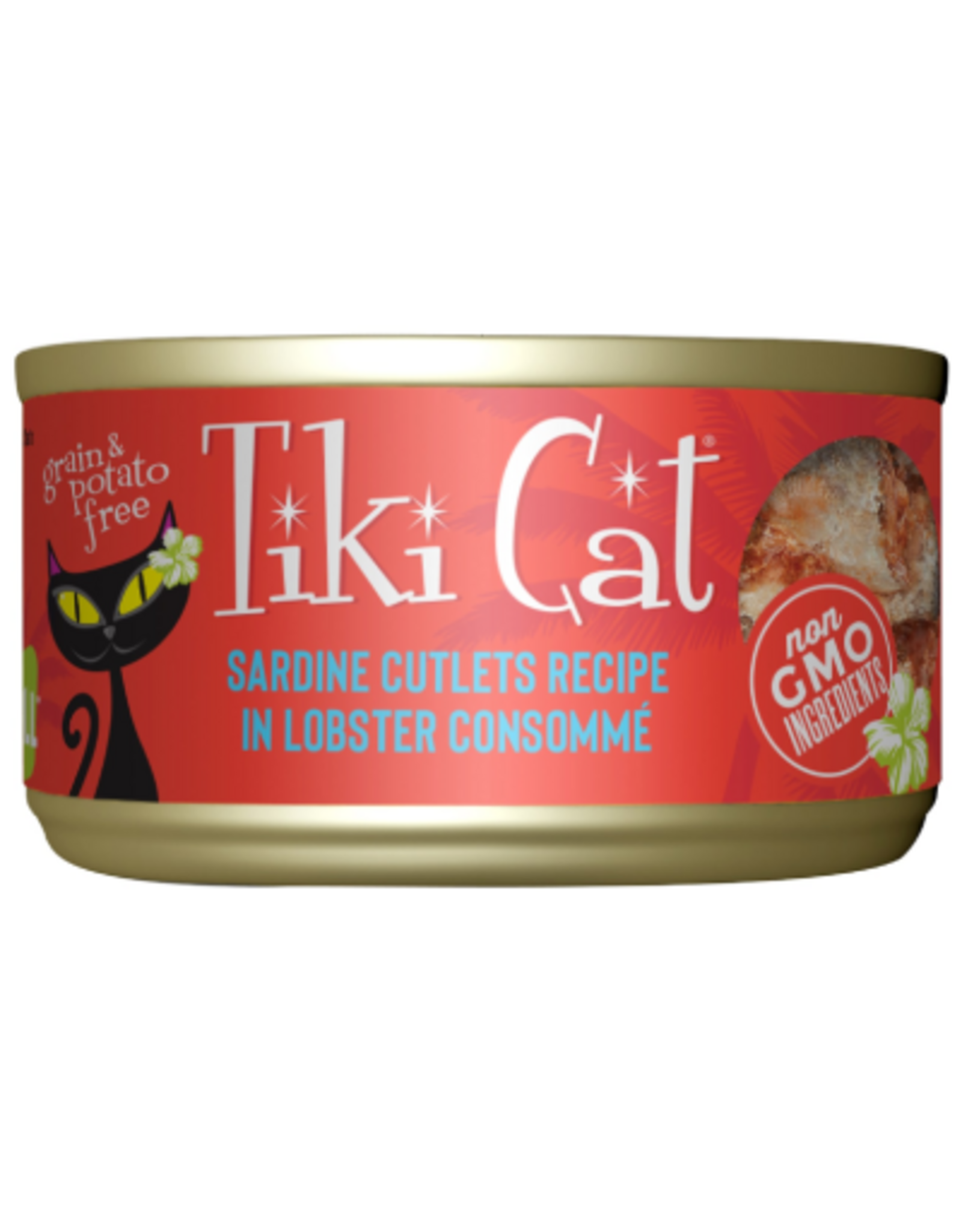 Tiki Cat Tiki Cat Bora Bora Grill Sardine & Lobster Wet Cat Food 2.8 oz. Cans Case of 12