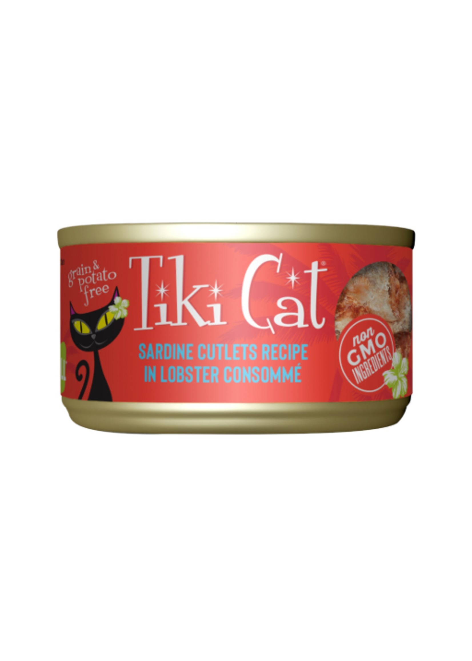 Tiki Cat Tiki Cat Bora Bora Grill Sardine & Lobster Wet Cat Food 2.8 oz. Cans Case of 12