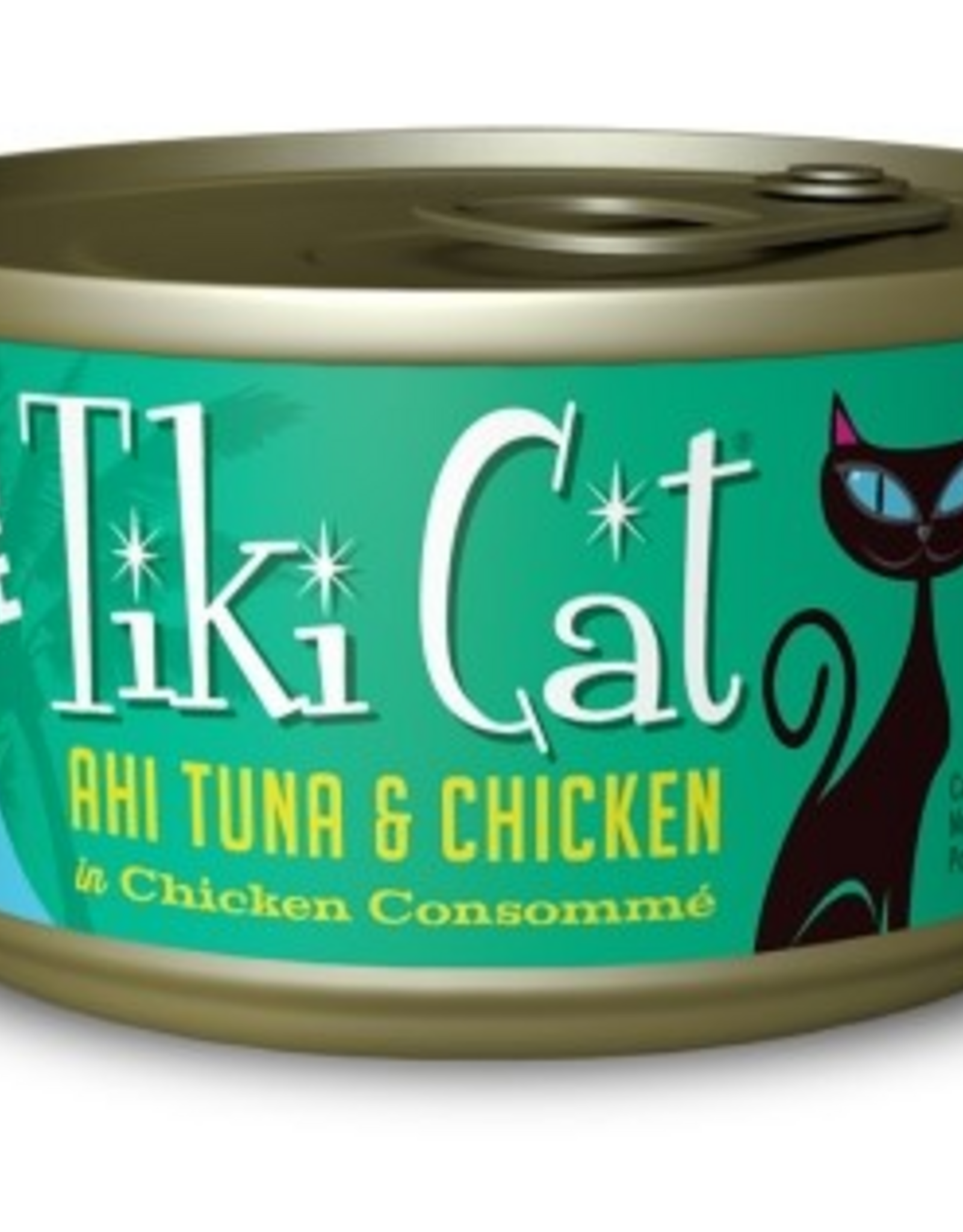 Tiki Cat Tiki Cat Hookena Luau Ahi Tuna & Chicken Wet Cat Food 2.8 oz. Cans Case of 12