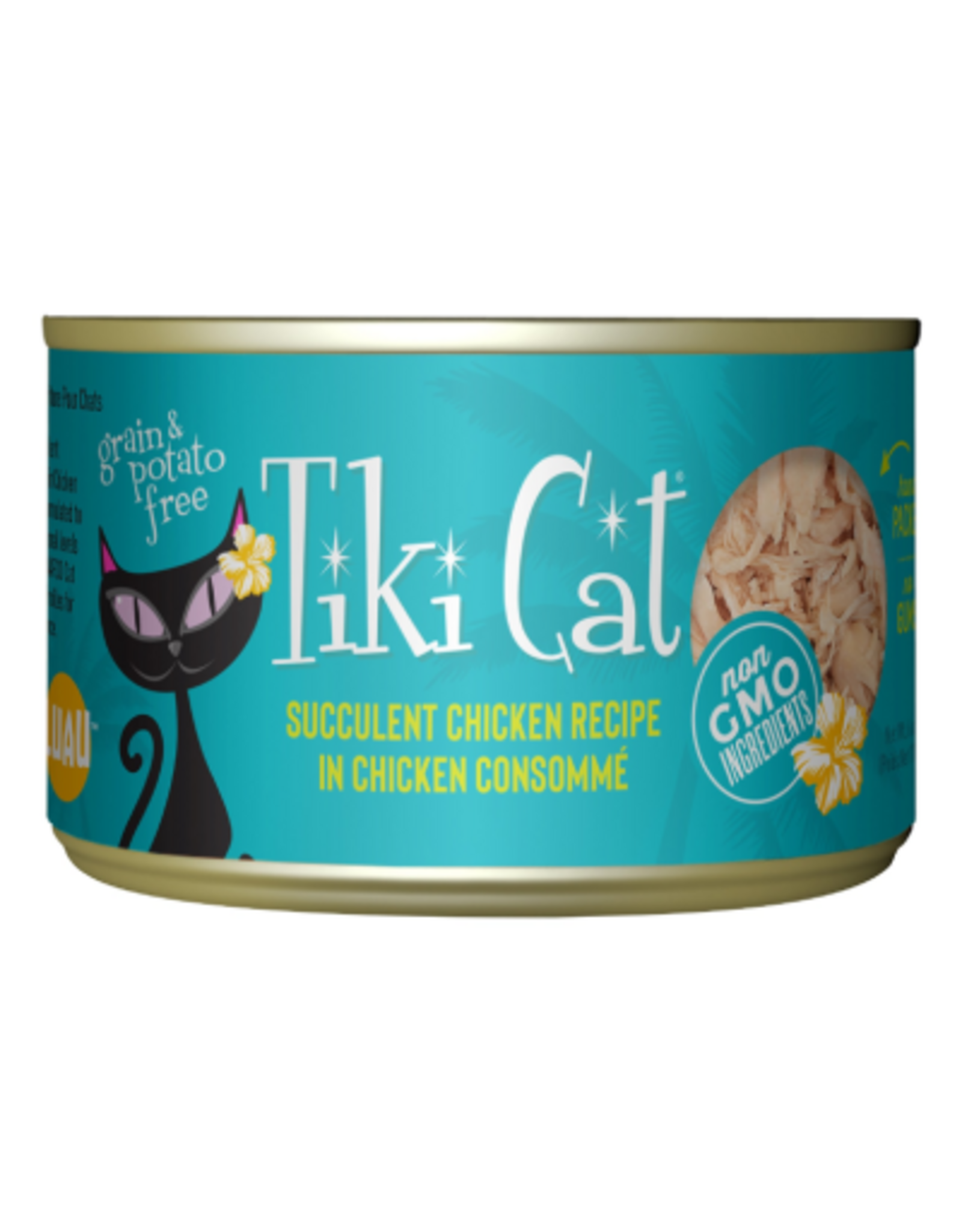 Tiki Cat Tiki Cat Puka Puka Luau Chicken Wet Cat Food 6 oz. Cans Case of 8