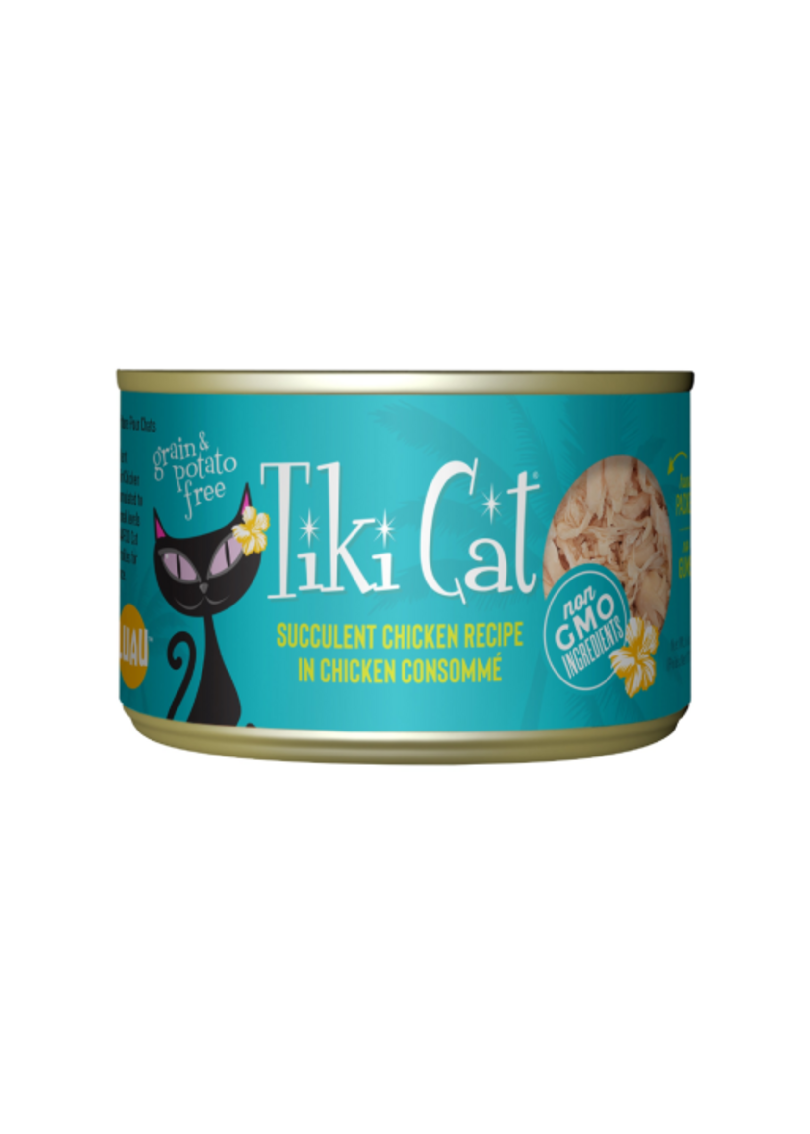 Tiki Cat Tiki Cat Puka Puka Luau Chicken Wet Cat Food 6 oz. Cans Case of 8