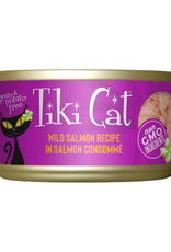 Tiki Cat Tiki Cat Hanalei Luau Wild Salmon in Consomme Wet Cat Food 2.8 oz Cans Case of 12