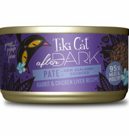 Tiki Cat Tiki Cat After Dark Rabbit Pate Wet Cat Food 3 oz. Cans Case of 12