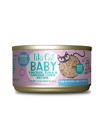 Tiki Cat Tiki Cat Baby Kitten Chicken, Tuna, & Chicken Liver Wet Cat Food 2.4 oz. Case of 12