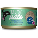 Tiki Cat Tiki Cat Luau Seabass Pate Wet Cat Food 2.8 oz. Cans Case of 12