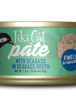 Tiki Cat Tiki Cat Luau Seabass Pate Wet Cat Food 2.8 oz. Cans Case of 12