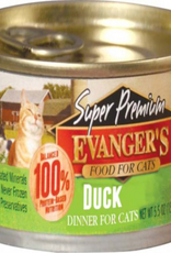 Evanger's Evanger's Super Premium Duck Dinner Wet Cat Food - 5.5 Oz Cans Case of 24