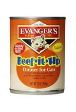 Evanger's Evanger's Natural Classic Beef It Up Dinner Wet Cat Food 12.8 oz. Cans Case of 12