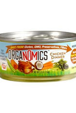 Evanger's Evanger's Cat Organomics Chicken Dinner 5.5 oz Cans case of 24