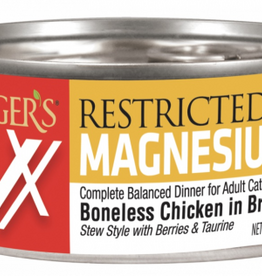 Evanger's Evangers EVX Restricted Diet Urinary Tract Chicken Wet Cat Food 5.5 Oz Cans Case of 24