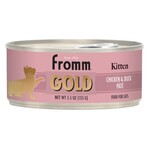 Fromm Fromm Gold Chicken & Duck Pate Kitten Wet Cat Food - 3 Oz Cans, Case of 12