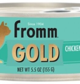 Fromm Fromm Gold Adult Chicken Duck & Salmon Pate Wet Cat Food - 3 Oz Cans, Case of 12
