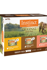 Instinct Natures Variety Instinct Can Cat Original Variety Pack 3oz. (Case of 12)