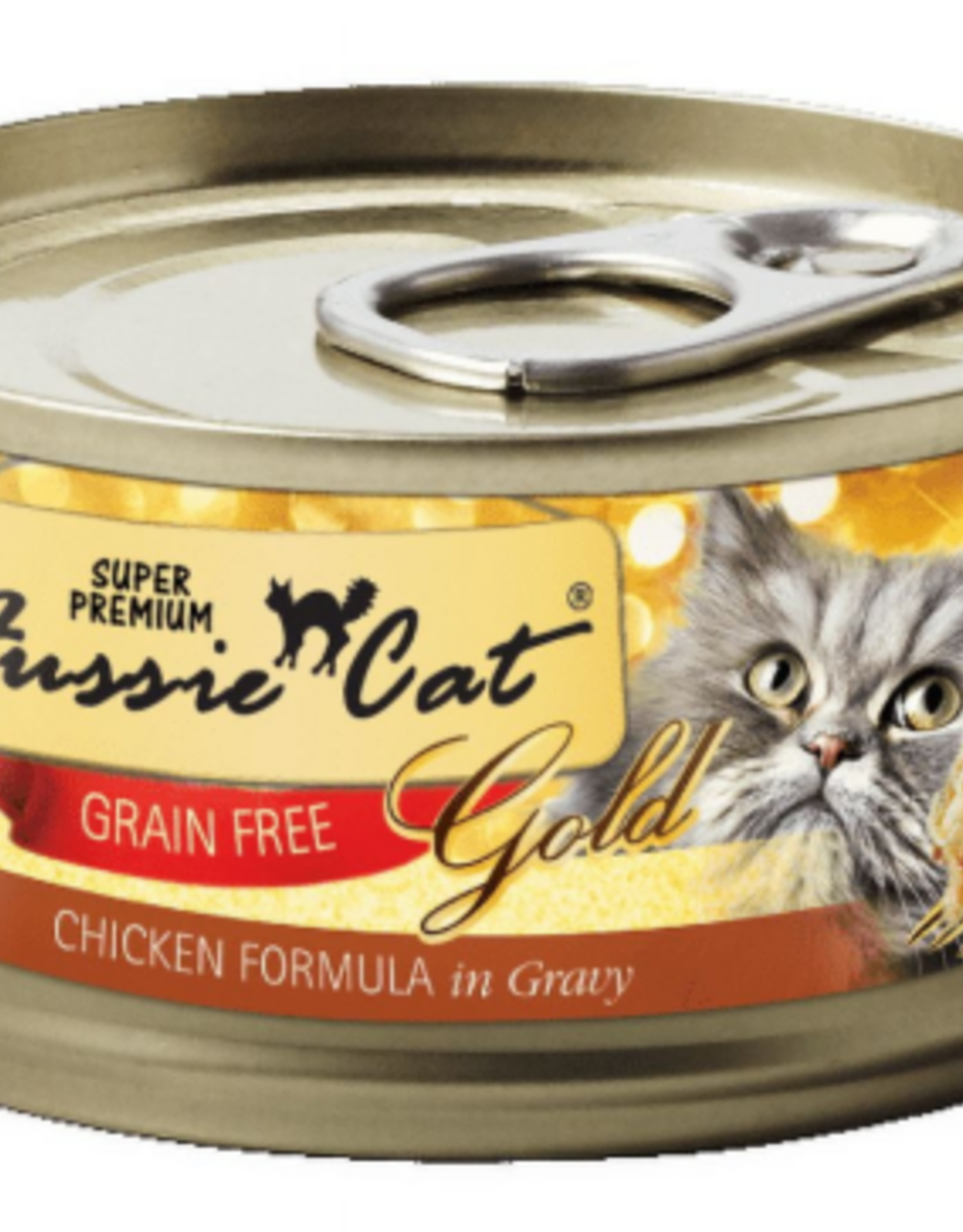Fussie Cat Fussie Cat Super Premium Chicken Formula in Gravy 2.82oz cans, Case of 24