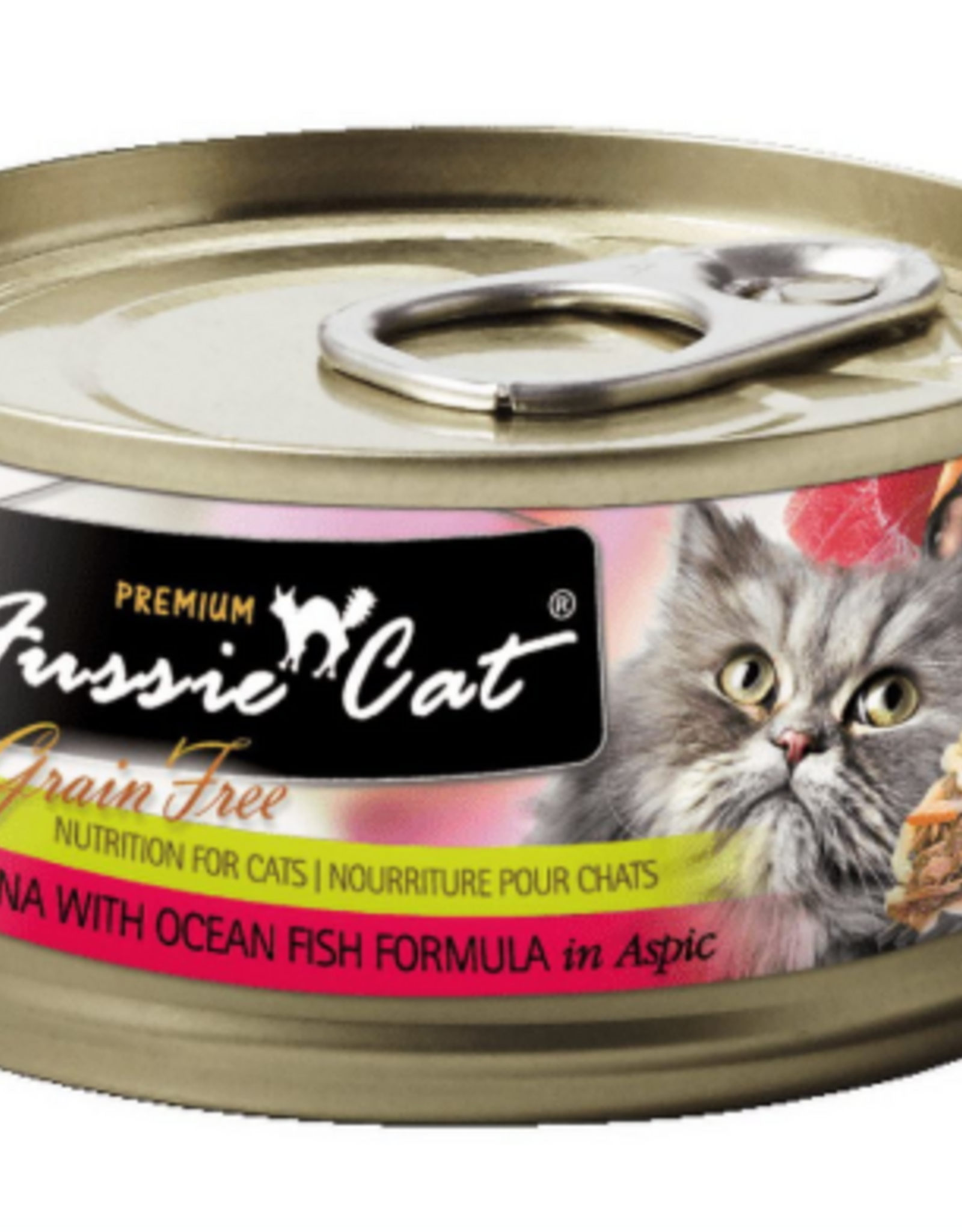 Fussie Cat FUSSIE CAT TUNA W/OCEAN FISH 2.82OZ CASE OF 24