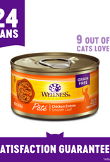 Wellness Wellness Cat Chicken Pate 3 Oz, Cans Case of 24