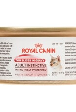 Royal Canin Royal Canin Adult Instinctive Thin Slices in Gravy Wet Cat Food - 3 Oz Cans, Case of 24