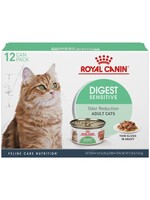 Royal Canin Royal Canin Digestive Sensitive Thin Slices in Gravy Wet Cat Food - 3 Oz Cans, Case of 12
