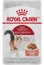 Royal Canin Royal Canin Adult Instinctive Chunks in Gravy Wet Cat Food 3-oz Pouches, Case of 12