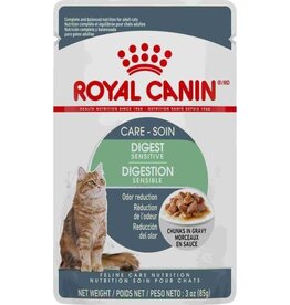 Royal Canin Royal Canin Digestive Care Adult Chunks in Gravy Wet Cat Food, 3-oz Pouches, Case of 12