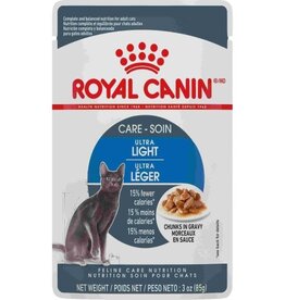 Royal Canin Royal Canin Weight Care Adult Chunks in Gravy Wet Cat Food 3-oz Pouches, Case of 12