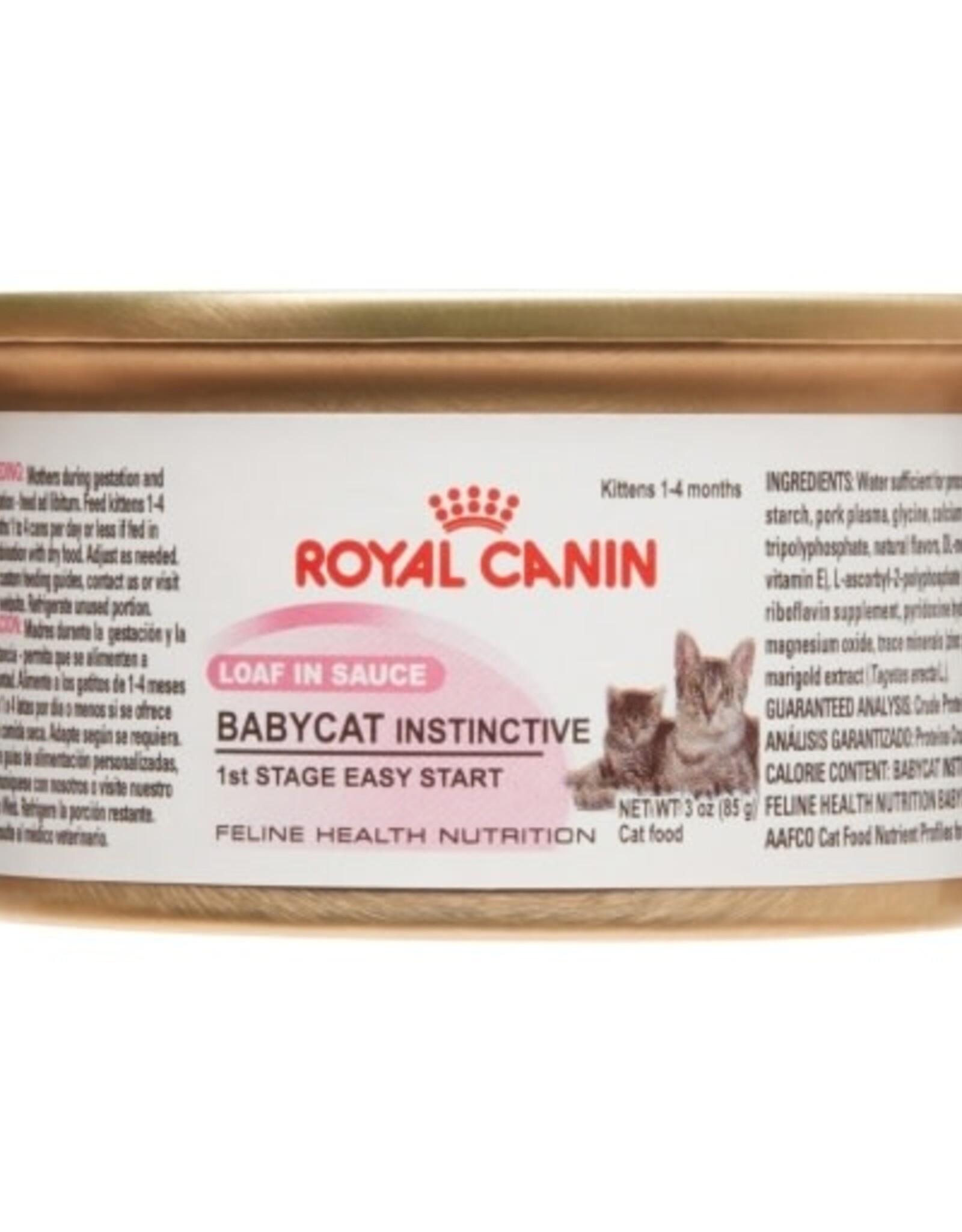 Royal Canin Royal Canin Mother & Babycat Ultra Soft Mousse in Sauce Wet Cat Food, 3 Oz. Cans, Case of 24