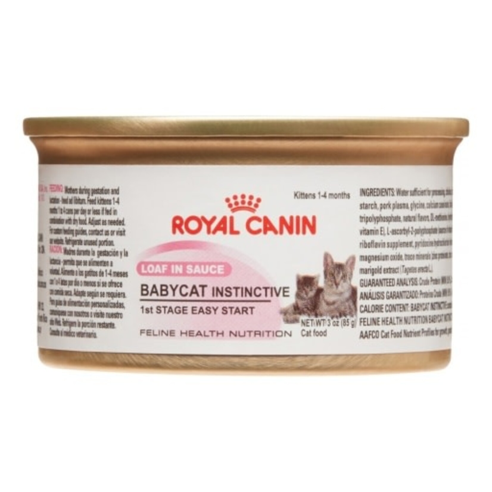 Royal Canin Royal Canin Mother & Babycat Ultra Soft Mousse in Sauce Wet Cat Food, 3 Oz. Cans, Case of 24