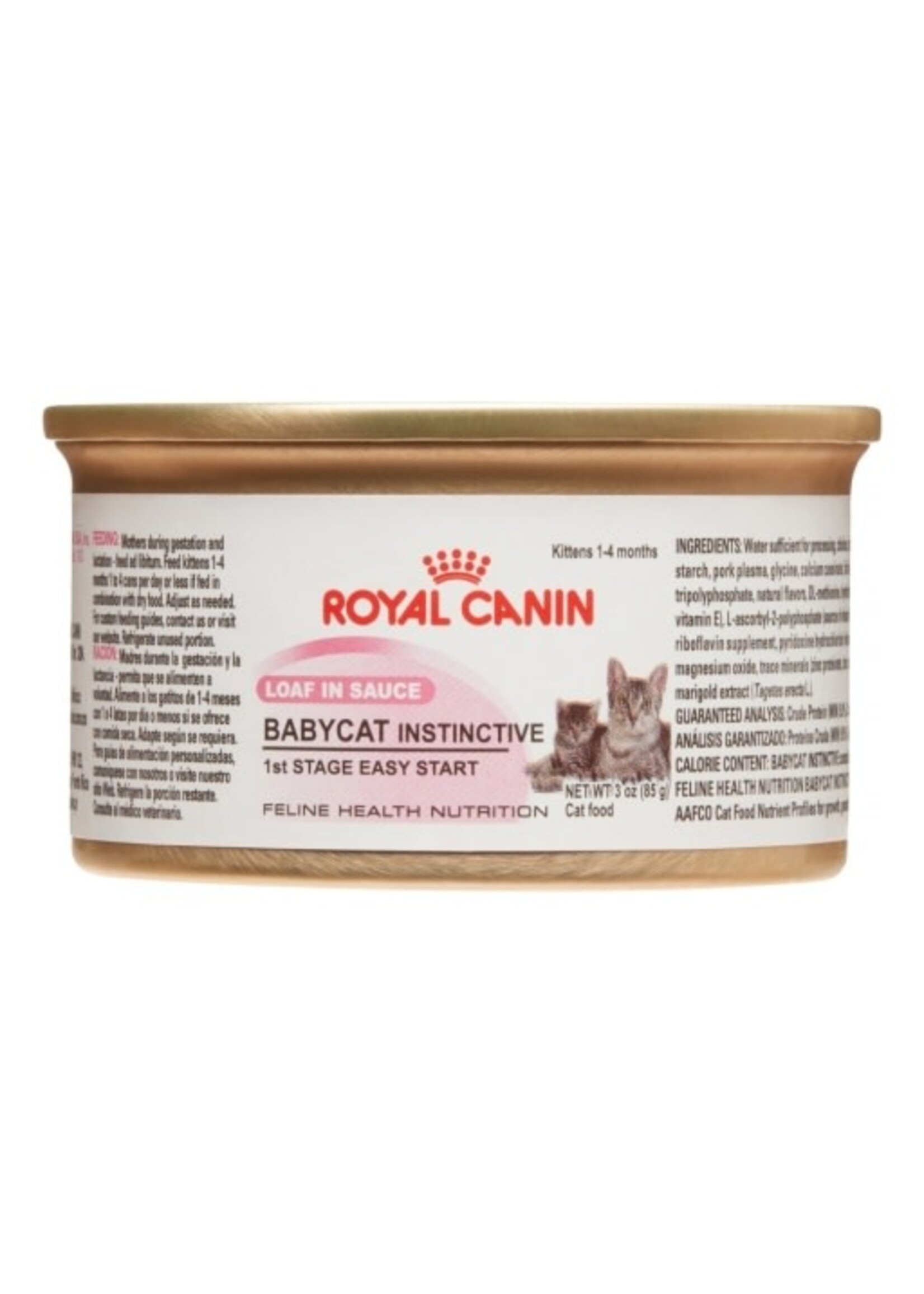 Royal Canin Royal Canin Mother & Babycat Ultra Soft Mousse in Sauce Wet Cat Food, 3 Oz. Cans, Case of 24
