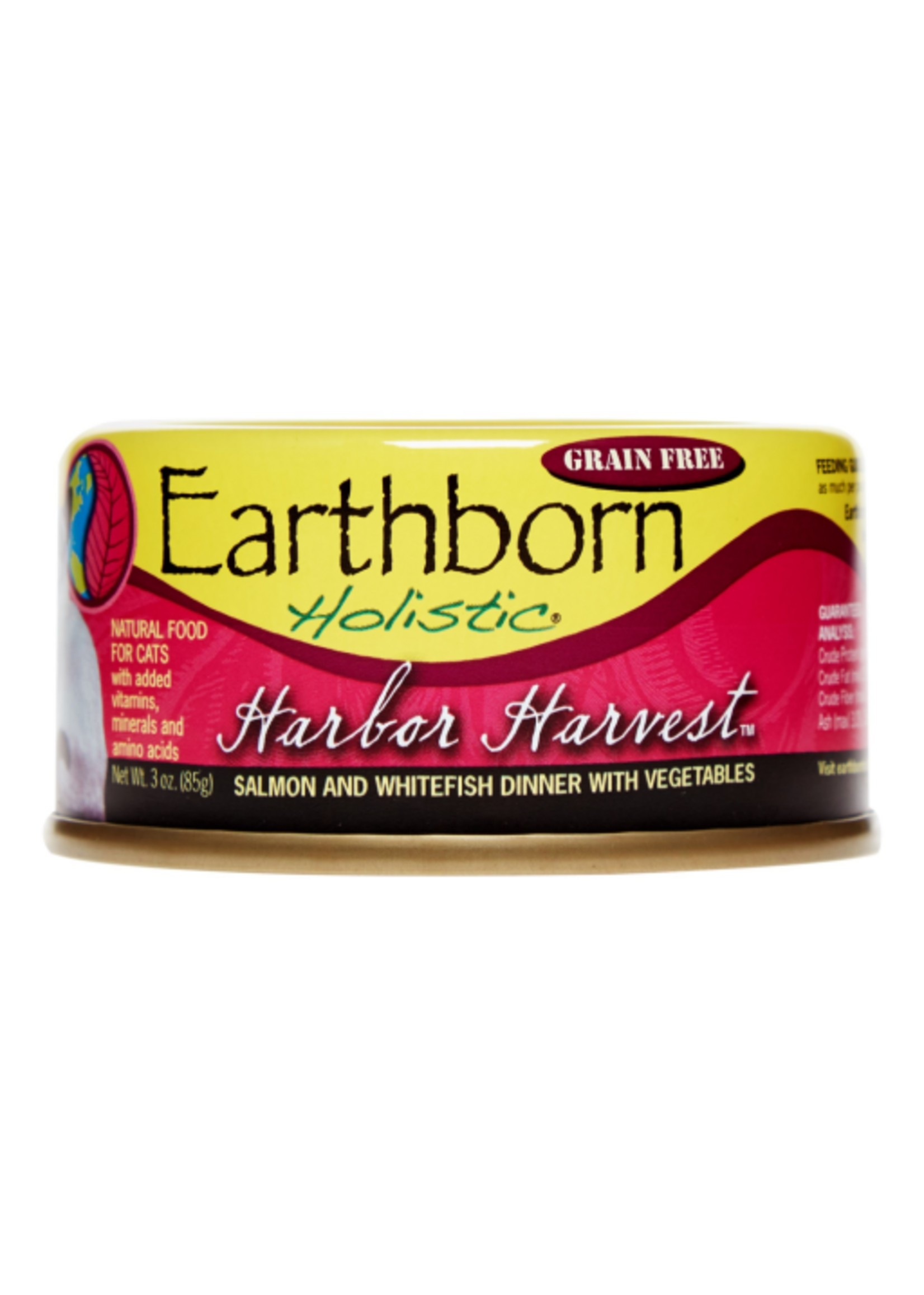 Earthborn Holistic Earthborn Holistic Harbor Harvest Tuna Salmon & Whitefish Wet Cat Food 3 Oz Cans, Case of 24