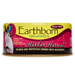 Earthborn Holistic Earthborn Holistic Harbor Harvest Tuna Salmon & Whitefish Wet Cat Food 5.5 oz. Cans, Case of 24
