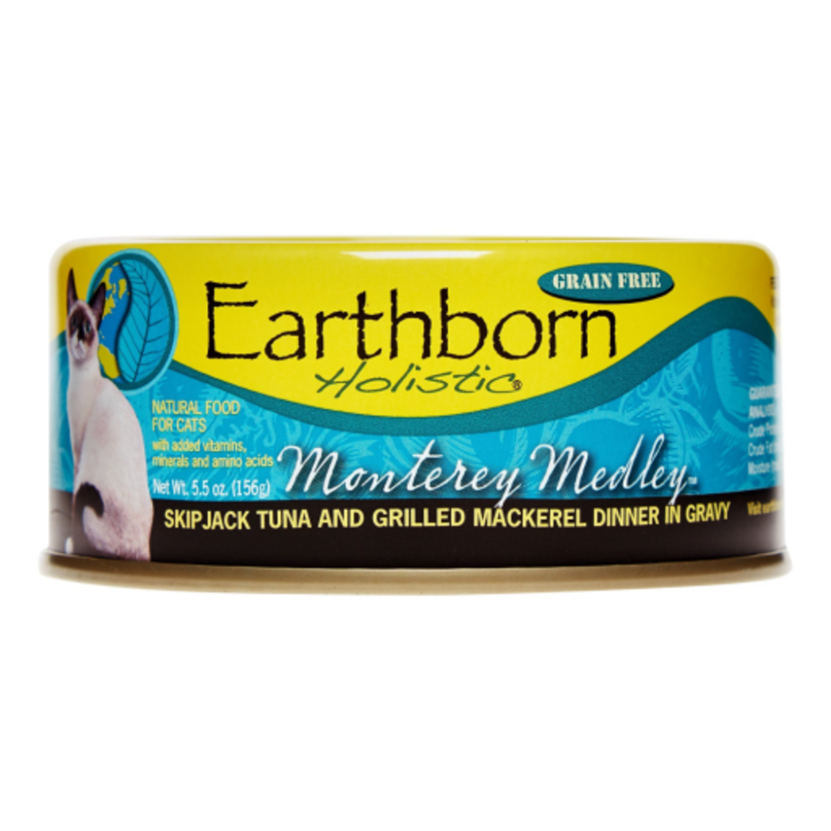 Earthborn Holistic Earthborn Holistic Monterey Medley Wet Cat Food 5.5 Oz. Cans, Case of 24
