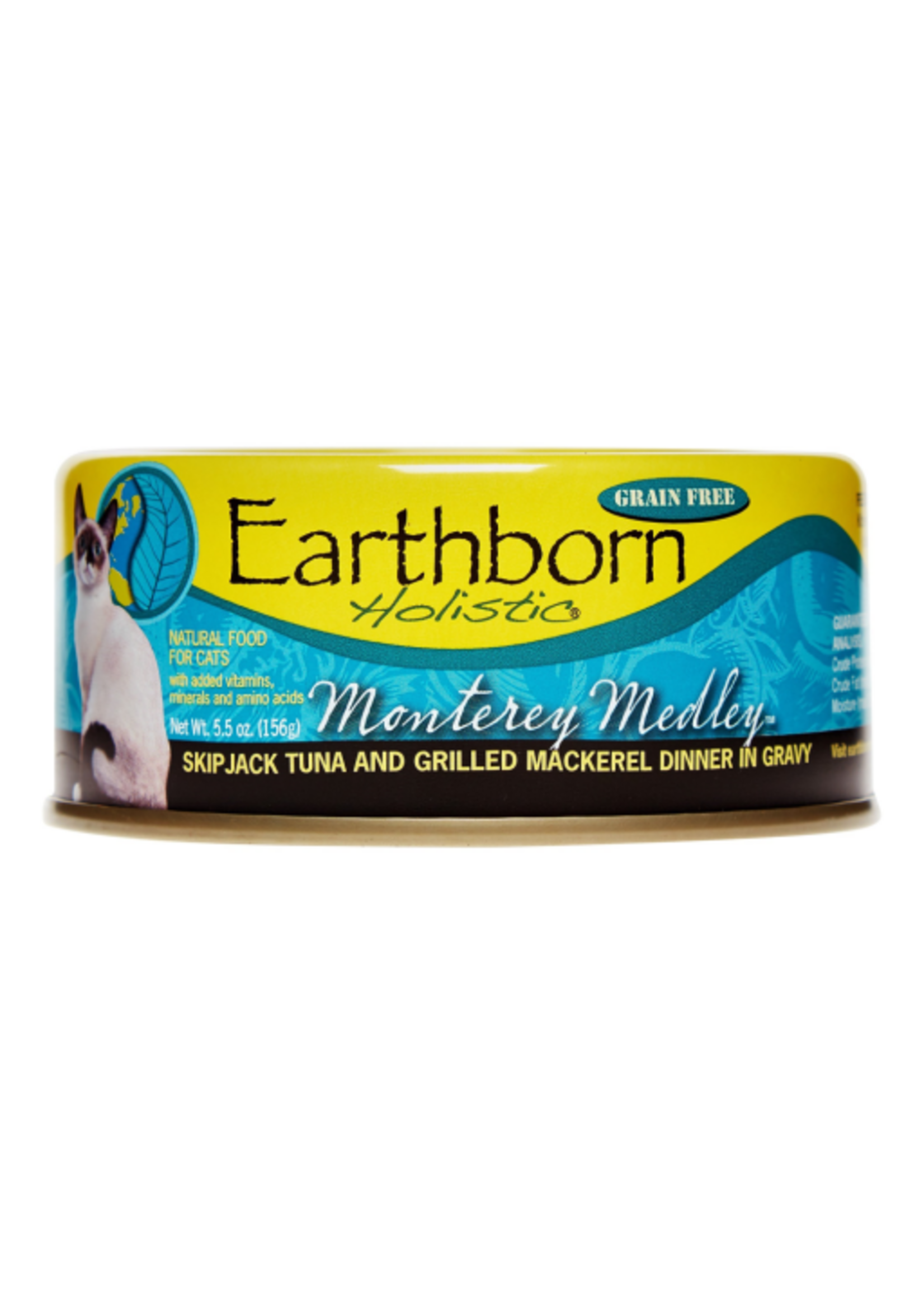 Earthborn Holistic Earthborn Holistic Monterey Medley Wet Cat Food 5.5 Oz. Cans, Case of 24