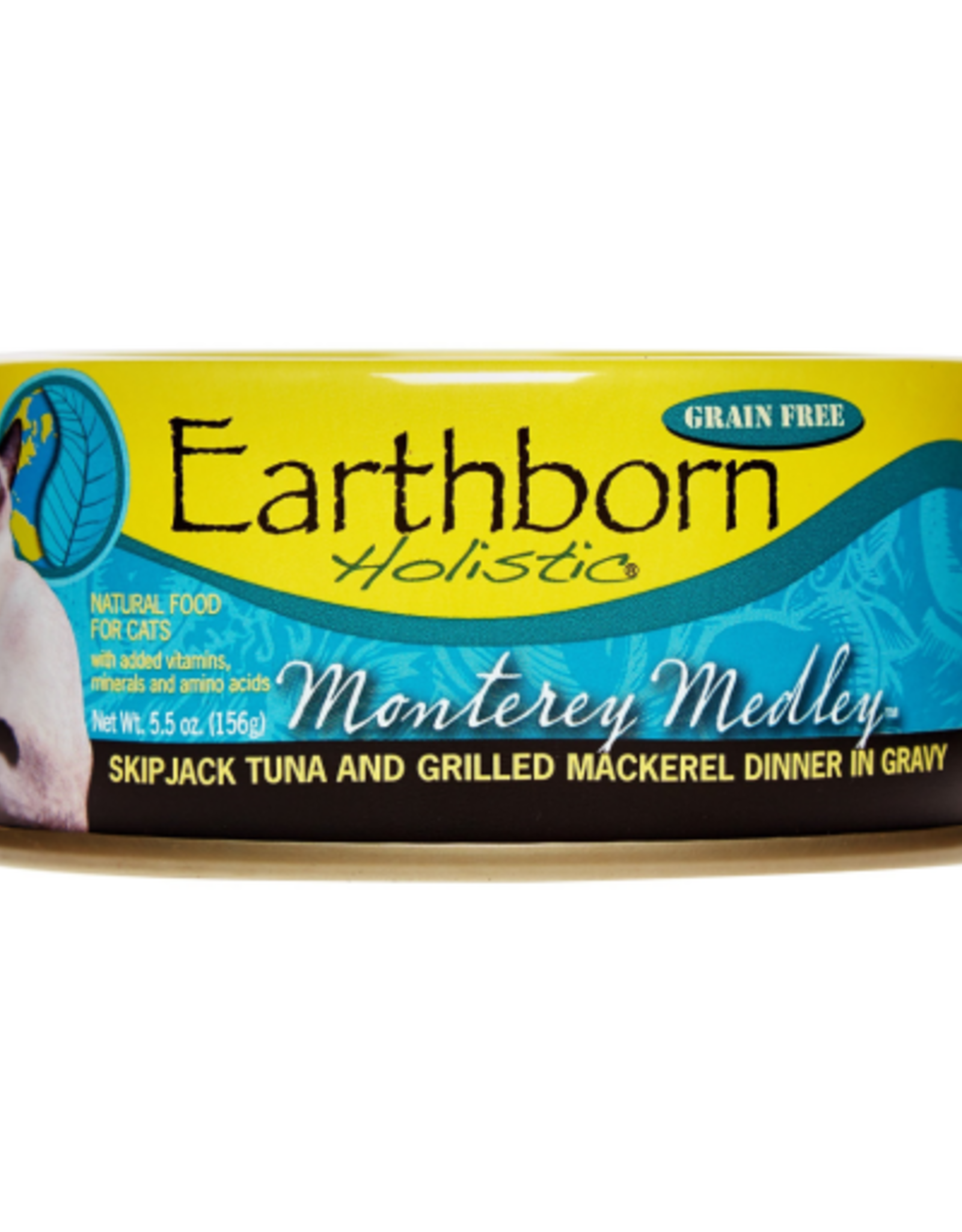 Earthborn Holistic Earthborn Holistic Monterey Medley Wet Cat Food 5.5 Oz. Cans, Case of 24