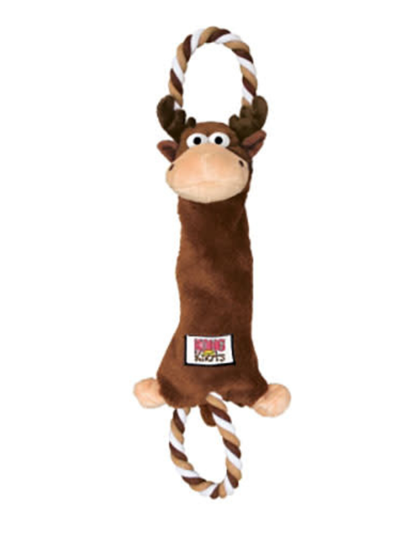 KONG KONG Tugger Knots Moose Dog Toy - Medium/Large