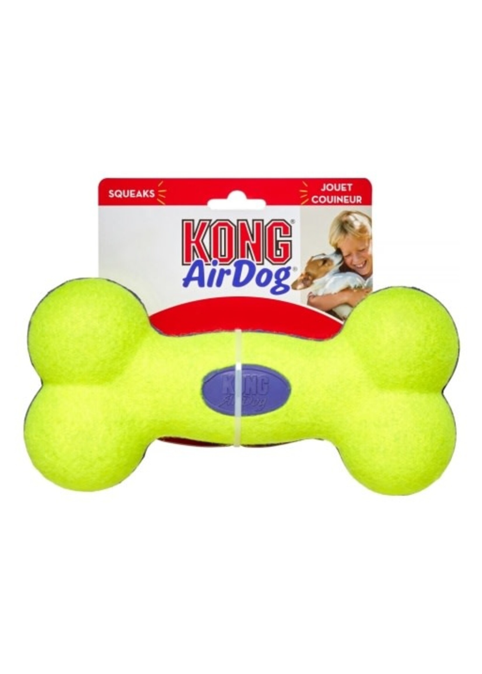 KONG KONG AIRDOG SQUEAKER BONE LG
