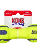 KONG KONG AirDog Squeaker Dumbbell Dog Toy - Small, Yellow