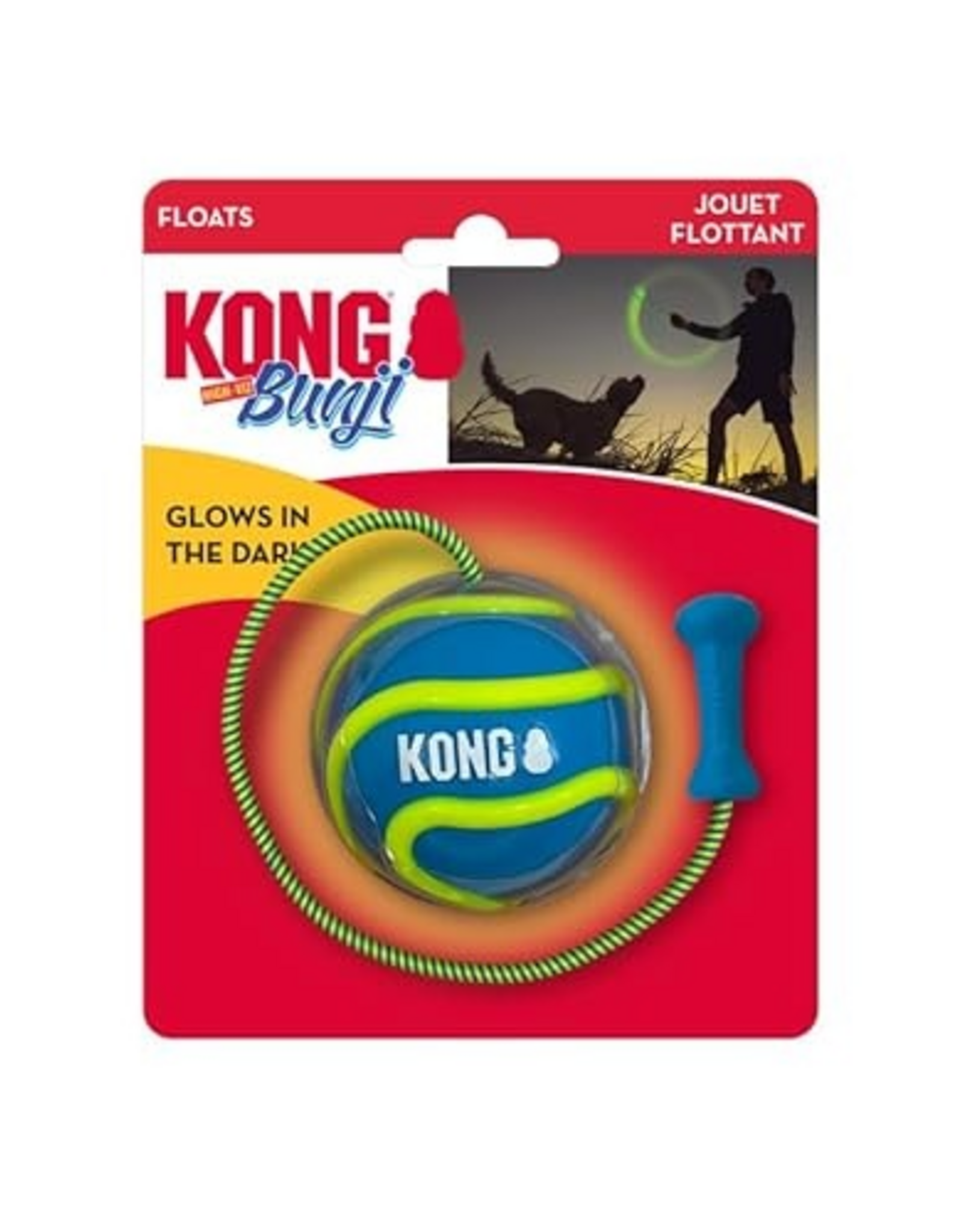 KONG KONG Bunji High-Viz Ball Assorted -Medium