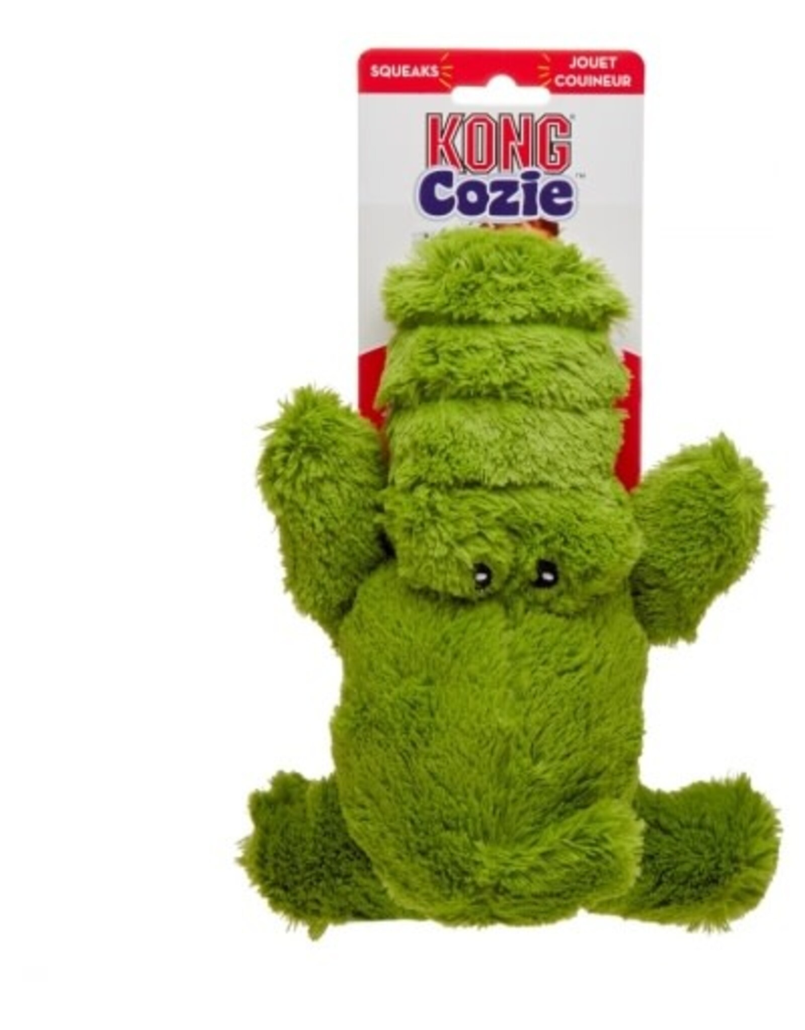 KONG KONG Ali Alligator Cozie Plush Dog Toy - Medium