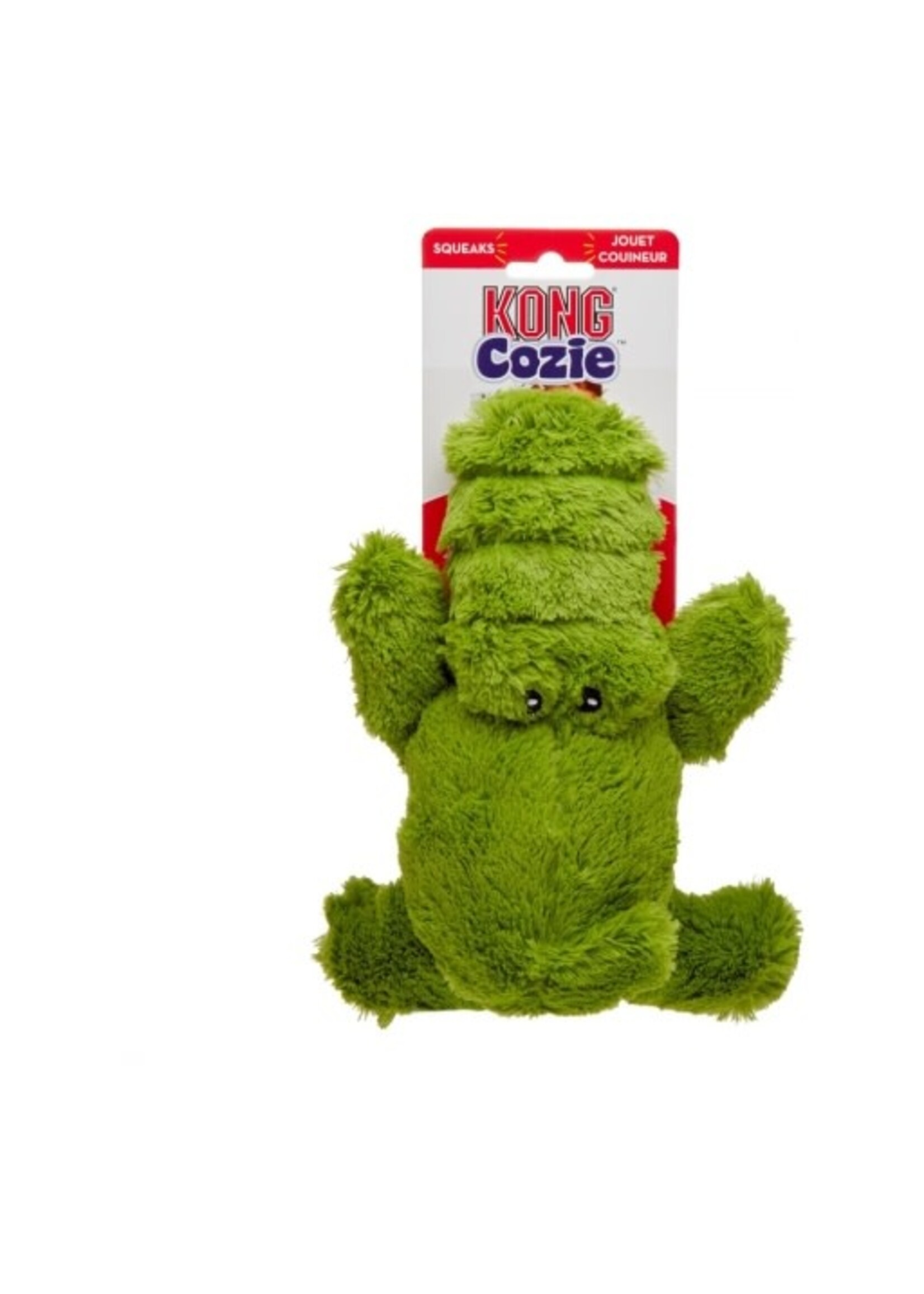 KONG KONG Ali Alligator Cozie Plush Dog Toy - Medium