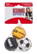 KONG KONG Sport Balls - Small (3 Pack - Assorted)