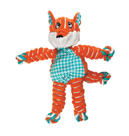 KONG KONG Floppy Knots Fox Dog Toy - Small/Medium