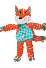 KONG KONG Floppy Knots Fox Dog Toy - Small/Medium