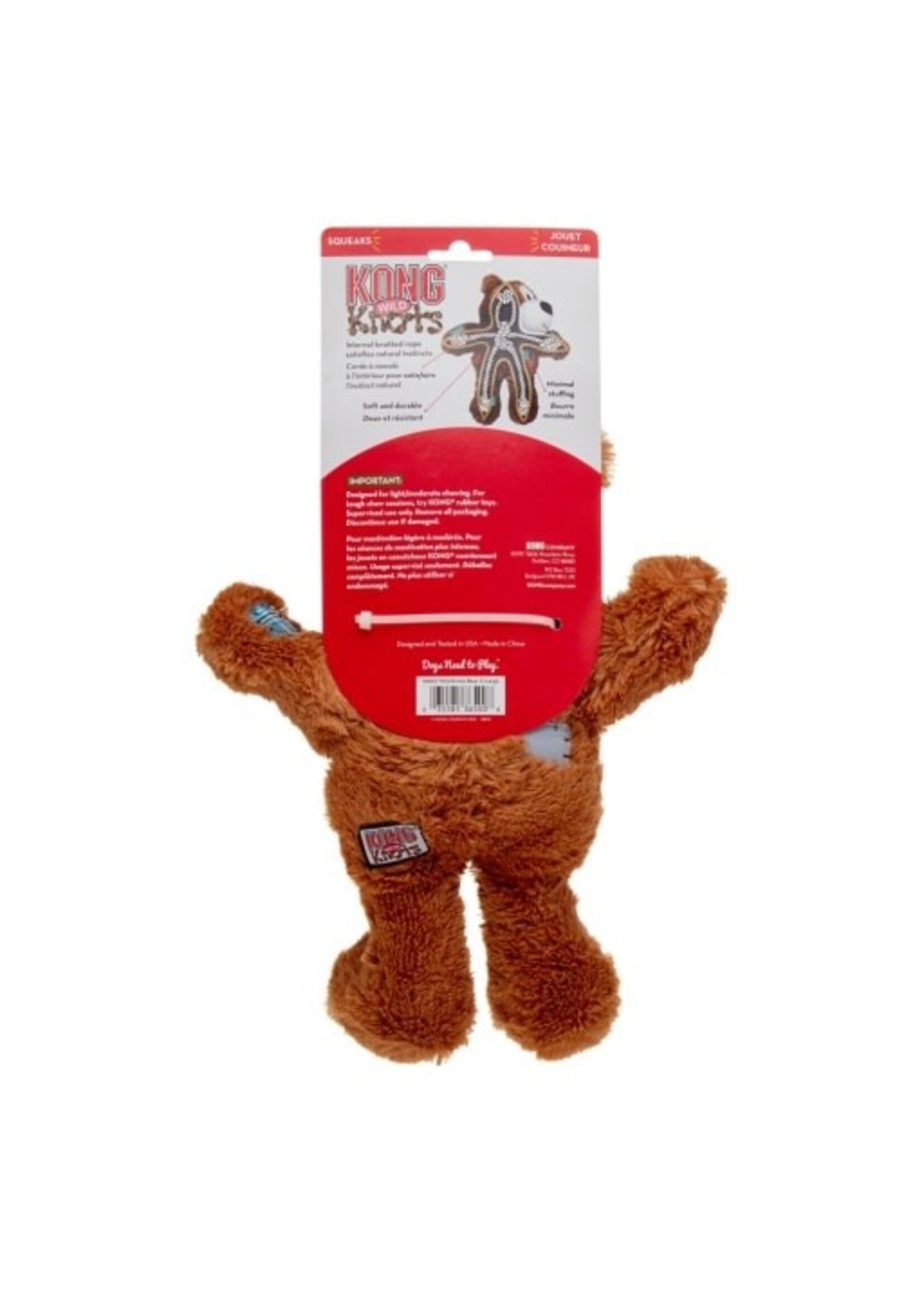 KONG KONG Wild Knots Bear Dog Toy - Extra Large
