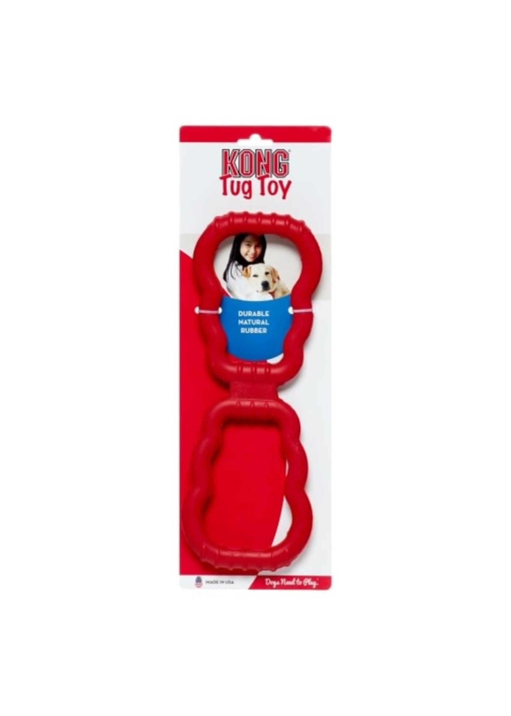 KONG KONG Tug Dog Toy - Tug Dog Toy
