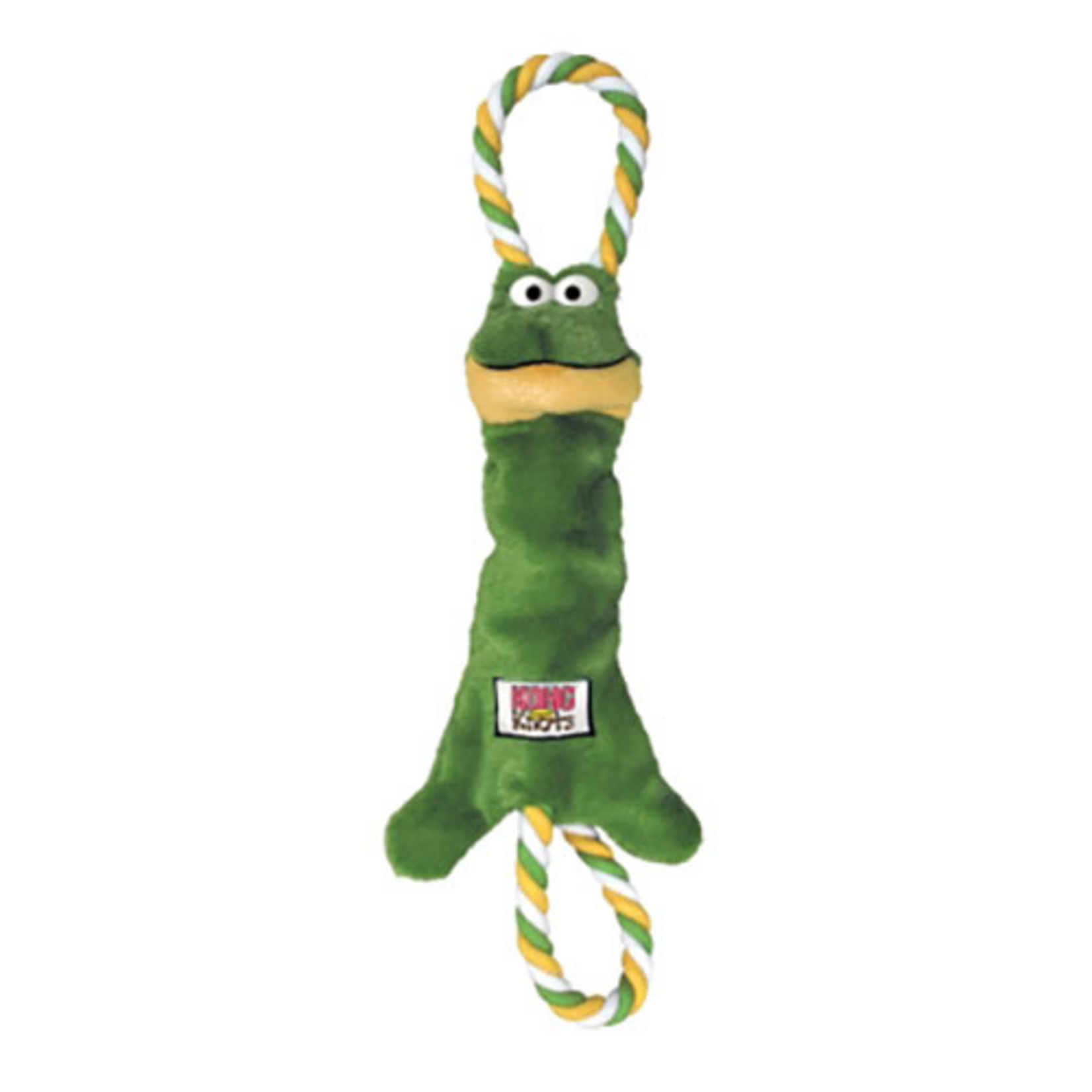 KONG KONG Tugger Knots Frog Dog Toy - Medium/Large