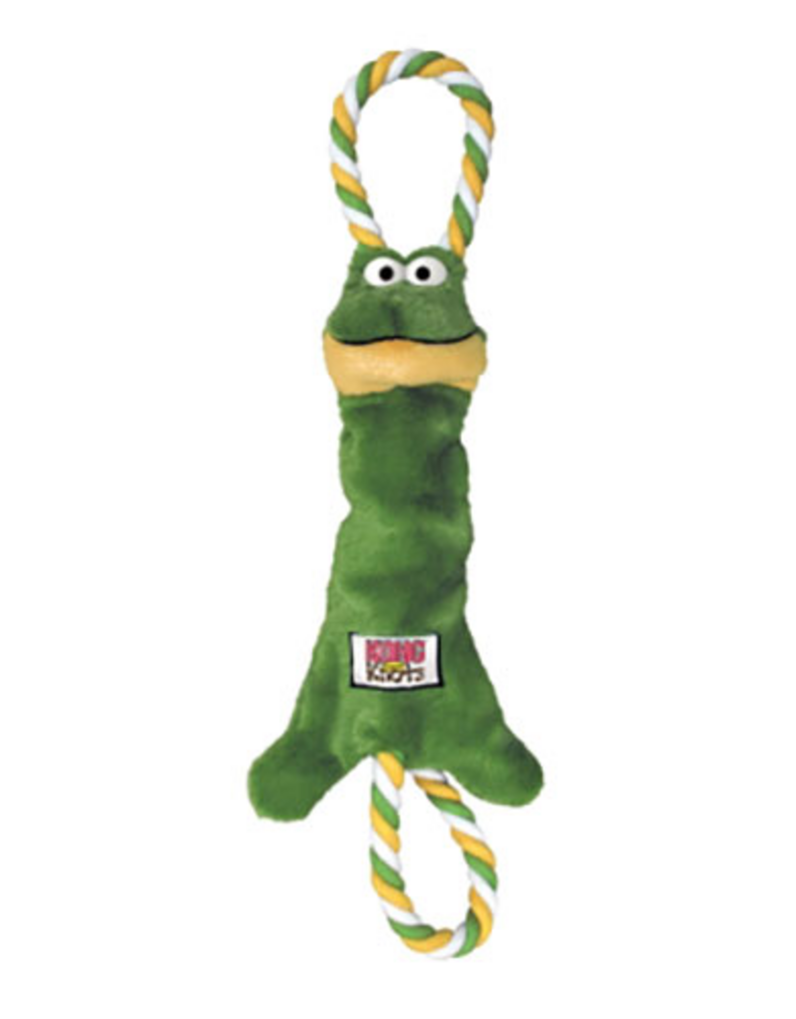 KONG KONG Tugger Knots Frog Dog Toy - Medium/Large