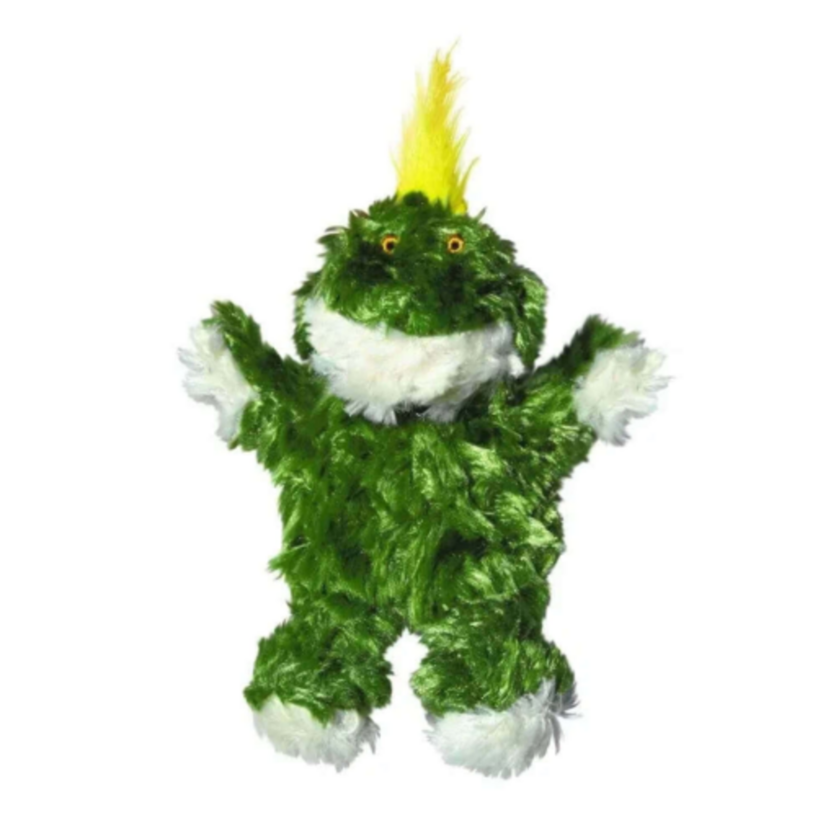 KONG KONG Dr Noyz Plush Frog Squeaker Dog Toy